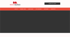 Desktop Screenshot of escritorionovomundo.com.br